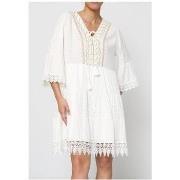 Robe Kebello Robe Blanc F