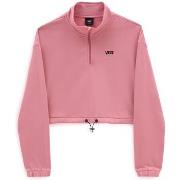 Sweat-shirt Vans WM LEFT CHEST HALF ZIP FLEECE