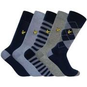 Socquettes Lyle &amp; Scott Lot de 5 chaussettes Harold Premium