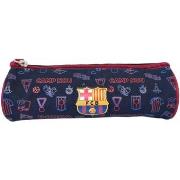 Trousse La Plume Doree Trousse bleue en toile FCB