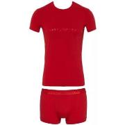 Pyjamas / Chemises de nuit Ea7 Emporio Armani Ensemble Tee Shirt et Bo...