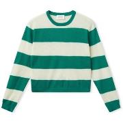 Pull Compania Fantastica COMPAÑIA FANTÁSTICA Knit 10200 - White/Green