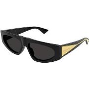 Lunettes de soleil Bottega Veneta BV1277S Lunettes de soleil, Noir/Gri...