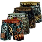 Boxers Freegun Lot de 4 boxers homme Hyraw Skull