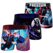 Boxers Freegun Lot de 3 boxers homme Heroes Power