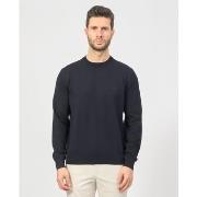 Pull BOSS Pull col rond homme avec logo brodé