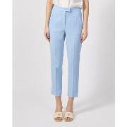 Pantalon Patrizia Pepe Pantalon Fly en tissu crêpe de