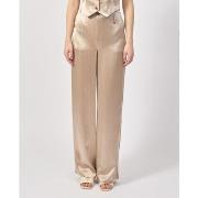 Pantalon Fracomina Pantalon Palazzo pour femme en satin