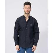 Chemise EAX Chemise en popeline de coton coupe classique