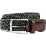 Ceinture Profuomo Ceinture Tissée Vert