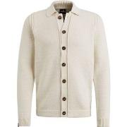 Sweat-shirt Vanguard Cardigan Bouton Ecru