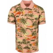 T-shirt Gant - Polo - Imprimé rose