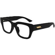 Lunettes de soleil Bottega Veneta BV1361O Cadres Optiques, Noir/Transp...