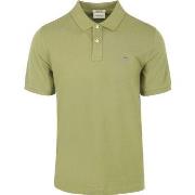 T-shirt Gant Shield Piqué Polo Vert Clair