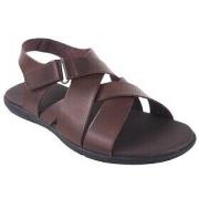 Chaussures Bienve Sandale homme 317 marron