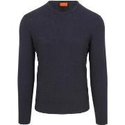 Sweat-shirt Suitable Pull Structure Slub Marine