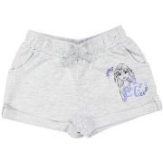 Short enfant Disney Short Fille Gris