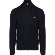 Sweat-shirt Gant Cardigan Marine