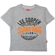 T-shirt enfant Lee Cooper T-shirt Garçon Gris