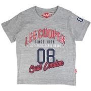 T-shirt enfant Lee Cooper T-shirt garçon Garçon Gris