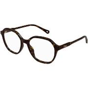 Lunettes de soleil Chloe CH0312O Cadres Optiques, Havana/Transparent, ...