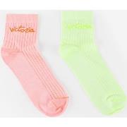 Chaussettes V Things VICTORIA THINGS CHAUSSETTE COTON FLUO BRODERIE 92...