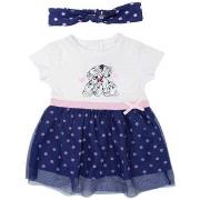 Ensembles enfant Dessins Animés Robe bebe Bébé Fille Bleu