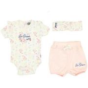 Ensembles enfant Lee Cooper Ensemble bebe Bébé Fille Blanc