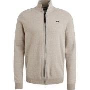 Sweat-shirt Vanguard Cardigan coton lin beige