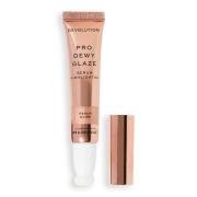 Revolution Pro Dewy Glaze Serum Highlighter 12ml (Various Shades) - Pe...