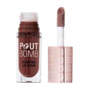 Makeup Revolution Pout Bomb Plumping Gloss Jelly 4.5ml (Various Shades...