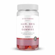 Haren, huid en nagelgummy's - 60gummies - Aardbei (Vegan)