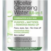 Garnier Micellar Water Facial Cleanser and Makeup Remover for Combinat...