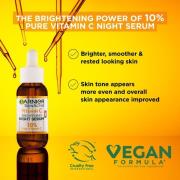 Garnier Anti Dark Spot Night Serum 10% Pure Vitamin C and Hyaluronic A...