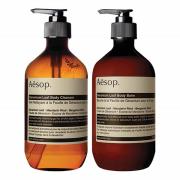 Aesop Geranium Leaf Body Cleanser and Balm Duet