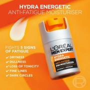 Lotion hydratante anti-fatigue Hydra Energetic Daily Men Expert de L'O...