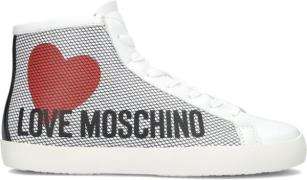 Love Moschino Hoge sneaker Ja15432 Wit