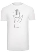 Shirt 'Peace - Scribble Hand Heart'