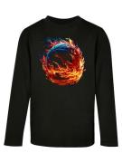 Shirt 'Basketball on fire'