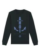 Sweatshirt 'Ahoi Anker Blau Knut & Jan Hamburg'