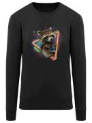 Sweatshirt 'Marvel Guardians Of The Galaxy Neon Rocket'