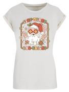 Shirt 'Stay Merry And Bright Hippie Santa'