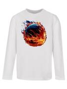 T-Shirt 'Basketball on fire'
