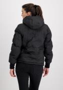 Veste d’hiver 'Flight Jacket Hooded Logo Puffer Wmn'