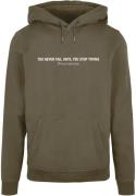 Sweat-shirt 'Never Give Up'