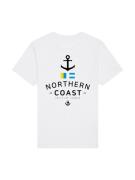 T-Shirt 'Nordsee Flaggen Knut & Jan Hamburg'