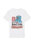 T-Shirt 'Sesamstraße Cookie Monster Bacon'