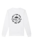 Sweat-shirt 'Weihnachten Trees Farm Retro Sign'