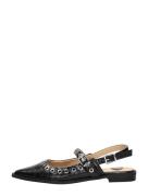 Sub55 - Slingback Zwartlak