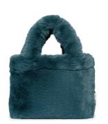 Studio Noos Handtas Faux Fur Mini Handbag Blauw